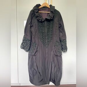 Elie Taharilong coat trench coat